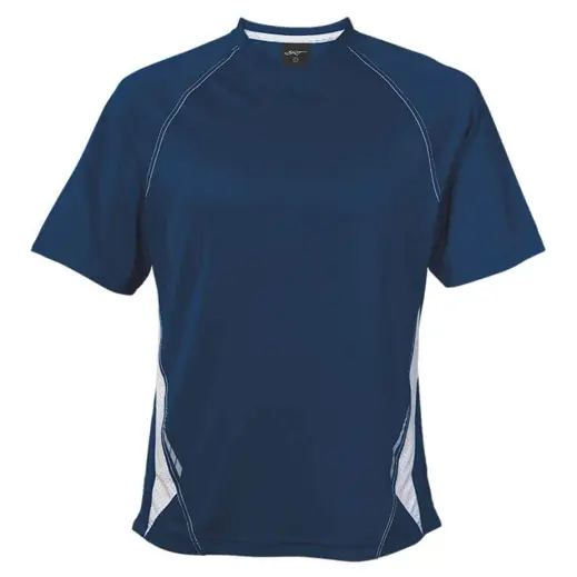 Kiddies BRT Hydro Short Sleeve T-Shirt Navy-White